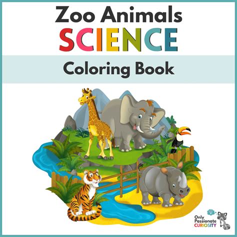 Zoo Animals Coloring Book - Only Passionate Curiosity