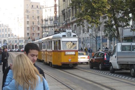 Budapest Triebwagen 3396 Straßenbahnreisen