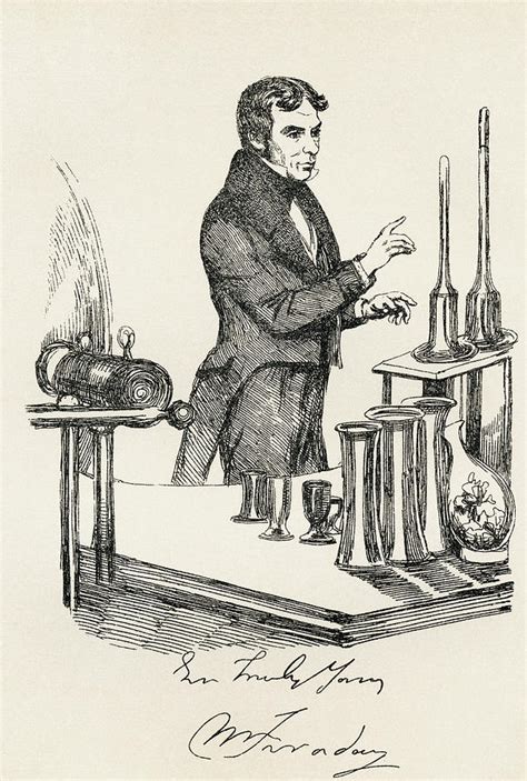 michael faraday  drawing  vintage design pics pixels