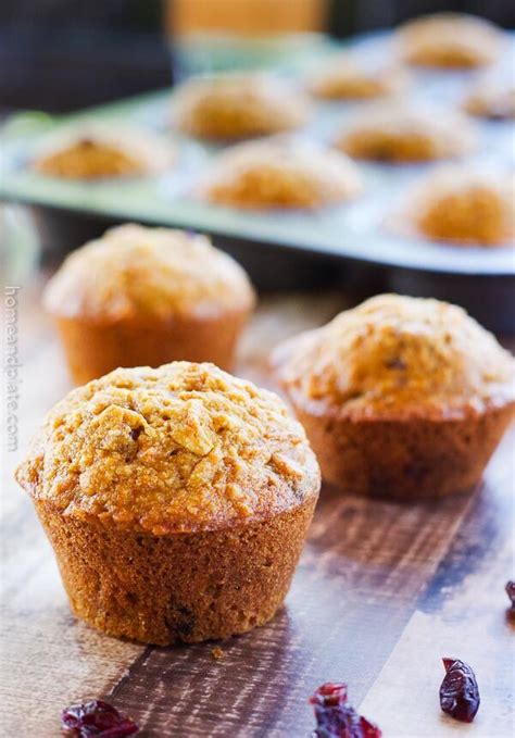 Easy And Healthy Apple Carrot Oatmeal Muffins Home And Plate