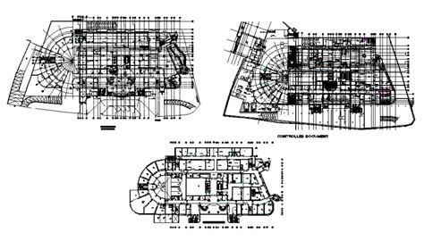 Academy Of Cardiac Surgeries Plan In Dwg File Cadbull