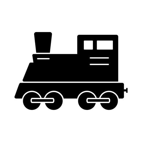 Steam Locomotive Vector Icon Illustration 23199315 Vector Art At Vecteezy