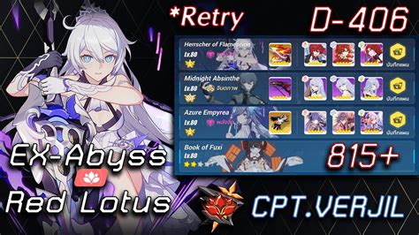 Honkai Impact Ex Abyss Red Lotus Mht B Nirvana Pts D