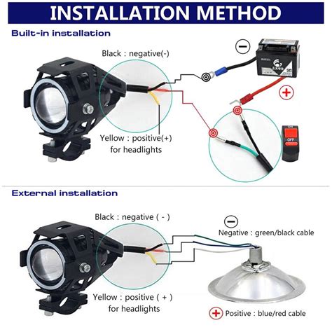 Wiring Diagram For Car Spotlights Wiring Flow Schema