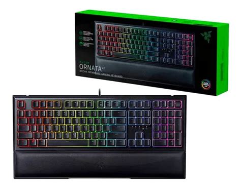 Teclado Gamer Razer Ornata V2 Mecha membrane Español Color Del Teclado