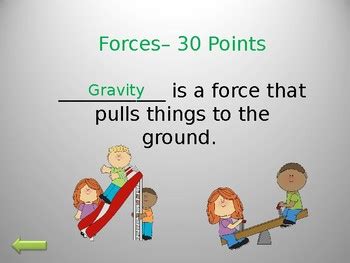 First Grade Common Core Science Jeopardy Review by Teaching Curious Kids