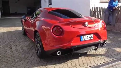 Alfa Romeo 4c Rosso Competizione Gyeon Prime Youtube