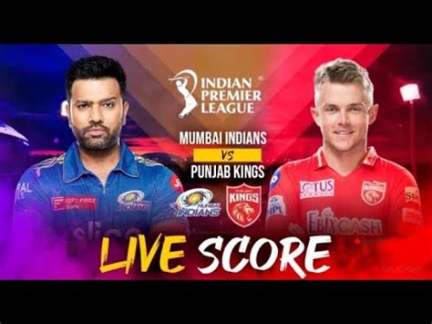 Live Mumbai Vs Panjab St Match Live Cricket Score Commentary