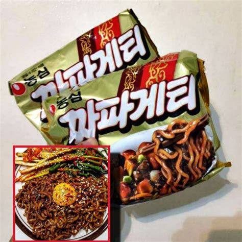 Nongshim Chapagetti Jjajangmyeon Jajangmyeon Roasted Black Bean Sauce