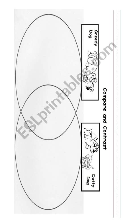 Compare And Contrast Worksheet 1st Grade