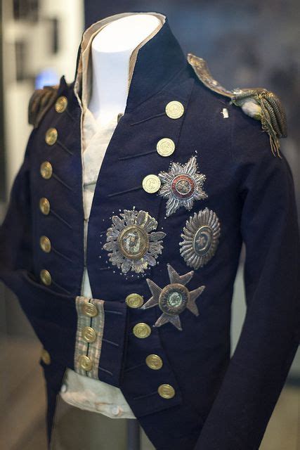 Nelsons Trafalgar Uniform National Maritime Museum Greenwich London