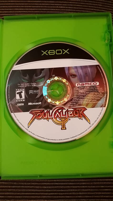 Soul Calibur II (Microsoft Xbox, Xbox 360)