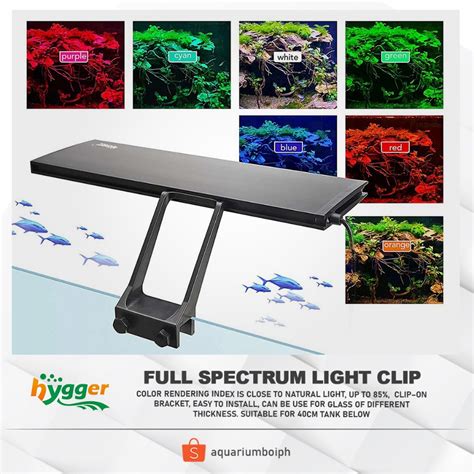 Hygger Clip Light V Full Spectrum Led Programmable Full Spectrum