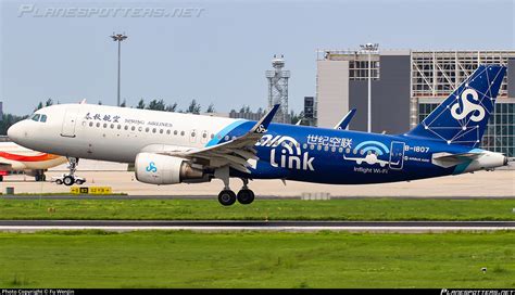 B 1807 Spring Airlines Airbus A320 214 WL Photo By Fu WenJin ID