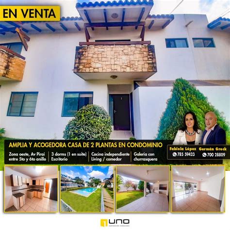 Casa En Venta En ZONA OESTE Santa Cruz De La Sierra Santa Cruz U D