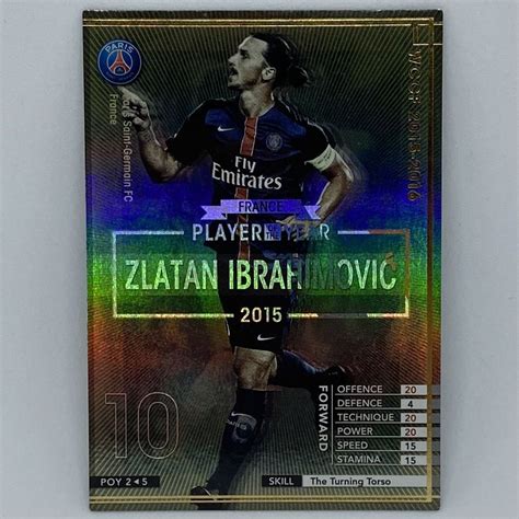 WCCF 2015 2016 15 16 POY ズラタンイブラヒモビッチ Zlatan IBRAHOMOVIC パリサンジェルマン PSG