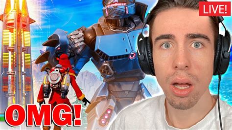 Live Event Startet Season Fortnite Xxl Roboter Live Youtube