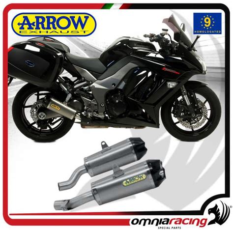 Arrow Exhausts For The Kawasaki Z1000SX Ninja 1000 2011 2016