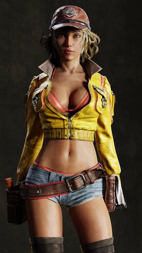 Final Fantasy Xv Cindy Aurum Render 3 By Roadfail Cindy Aurum Final