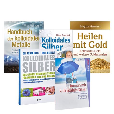 Bücher über Nanosilber gold Gesundheit Herstellung Anwendung