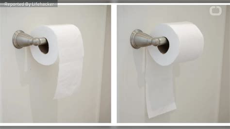 This Is The Right Way To Hang Toilet Paper According To Science