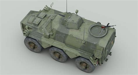 Alvis Saracen APC 3D Model 199 3ds Fbx Obj Max Free3D