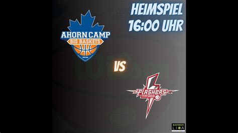 Ahorn Camp Bis Baskets Vs Sv Fellbach Youtube