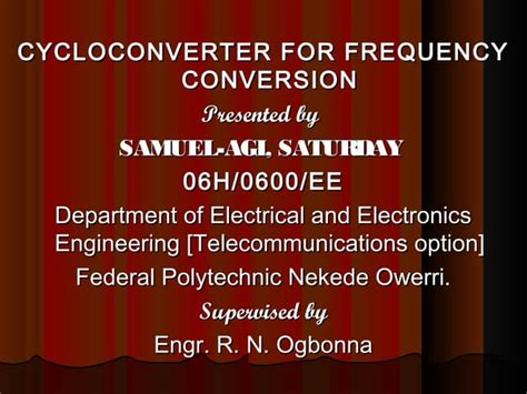 Cyclo converter design for hf applications using h-bridge inverter