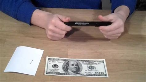 Money Detector Pen Tell If Your Money Is Real Or Fake Youtube