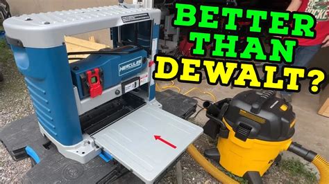 Harbor Freight Hercules Planer Thickness Planer Review YouTube