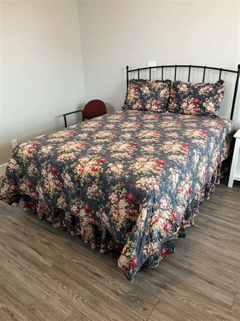 Ralph Lauren Chadwick Ocean Wash Blue Floral Queen Comforter Etsy