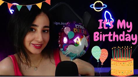 Asmr Birthday Asmr Youtube