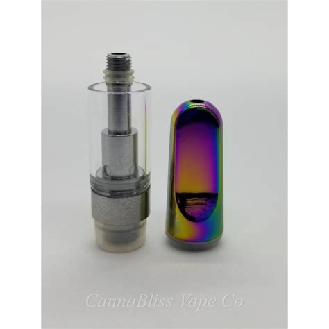 Cannabliss Vape Co Rainbow Ceramic Ccell Cartridge 0 5ml