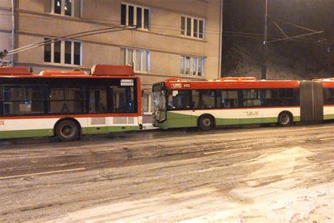 Lublin Karambol Z Udzia Em Dw Ch Pojazd W Komunikacji Miejskiej I