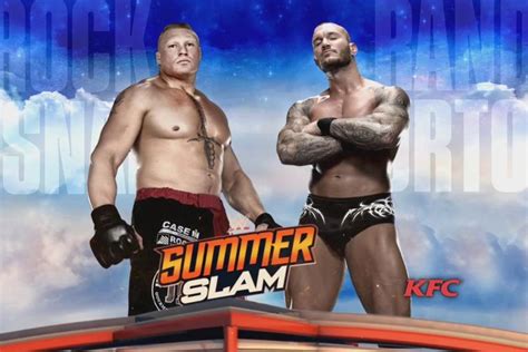 Wwe Summerslam Preview Brock Lesnar Vs Randy Orton Headlines