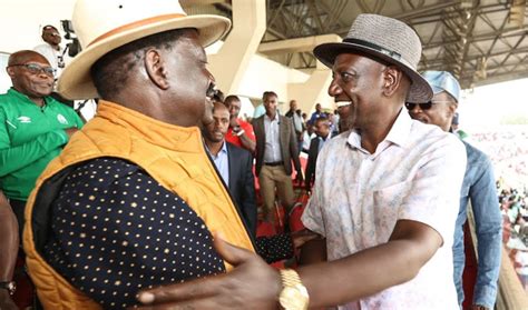 Raila Clarifies His Three Meetings With Ruto Afrinewske