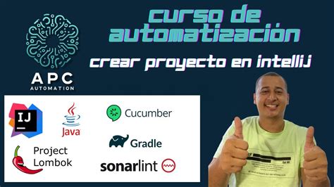 2 Crear proyecto en intellij Curso automatización Screenplay Pattern