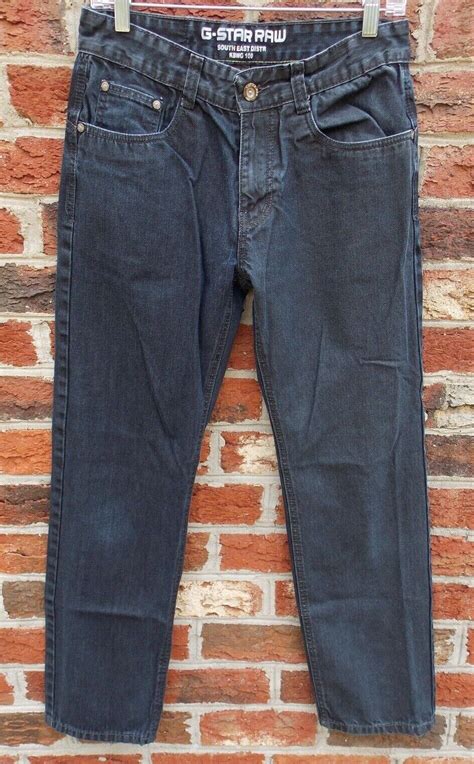 G Star 96 Elwood 5620 Raw Denim Blue Jeans Men S 30x30 Gem