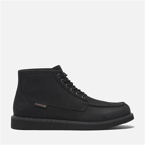 Newmarket Mid Lace Up Chukka Boot For Men In Black