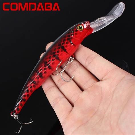 1Pcs 16 5Cm 28G Big Minnow Bass Trolling Bait Lures Hy 76 Fishing