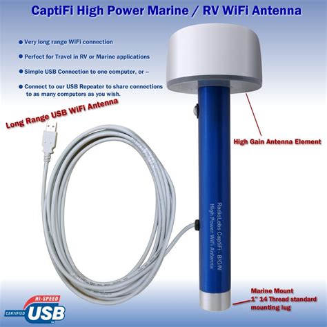 Wifi Antenna Long Range Marine Direct Usb Connect Budget Marine