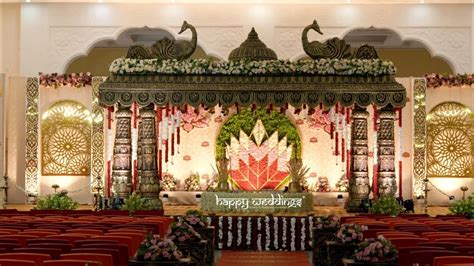 Trend Setting Wedding Mandap Decoration At Vaikundam Auditorium