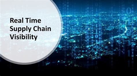 The Fundamentals Of Real Time Supply Chain Visibility