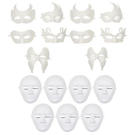 White Masquerade Mask