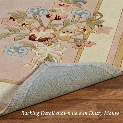 Garden Bouquet Floral Handcrafted Wool Area Rugs