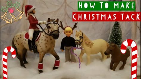 How To Make Schleich Christmas Tack Daisy Stalls Youtube