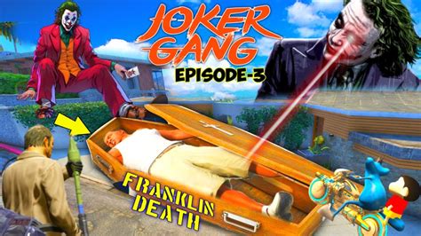 Franklin Death💀 In Gang War Joker Gang Vs Oggy Franklin Episode