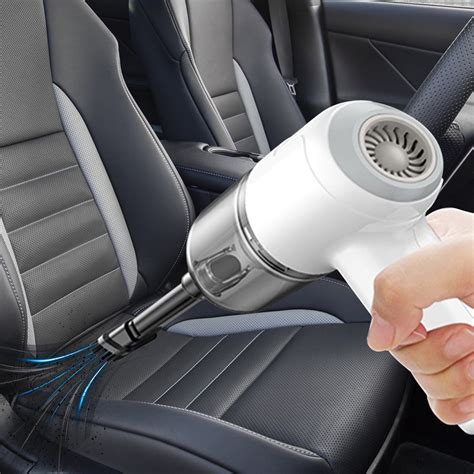 Ckraxd Car Vacuum With Powerful Suction 2 In 1 Hand Vacuum Hand Blow