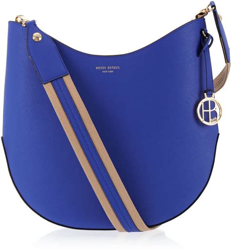 Henri Bendel West Th Crossbody Hobo Blue Crossbody Purse Purses