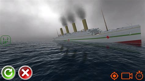 HMHS Britannic Sinks From Stern Ship Handling Simulator Ship